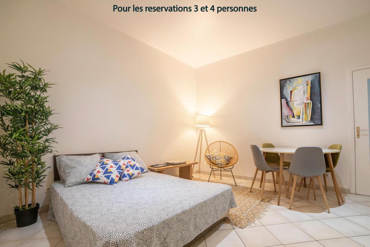 アジャクシオChambre Cozy Et Confortable Au Coeur D'Ajaccioアパートメント エクステリア 写真